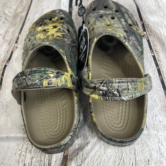 Mens Crocs Baya Realtree Camo Xtra Clogs 206517-260 main image 5